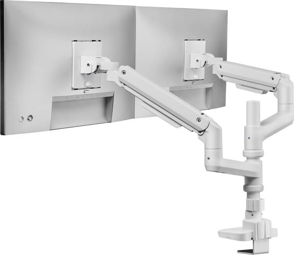 Mozi Infinity Line Dual -monitorstöds, vit