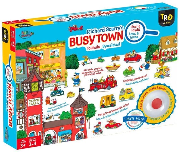 Richard Scarry Touhula - Hitta och hitta - barnspel