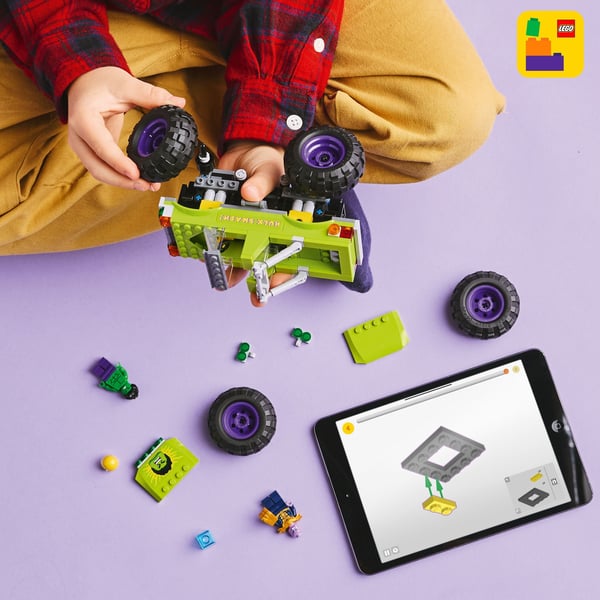 LEGO Super Hjältar Marvel 76312 – Hulk monstertruck mot Thanos
