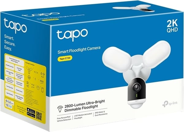 TP-Link Tapo C720 övervakningskamera med strålkastare