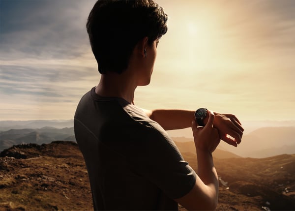 OnePlus Watch 3 smartklocka, Obsidian Titanium