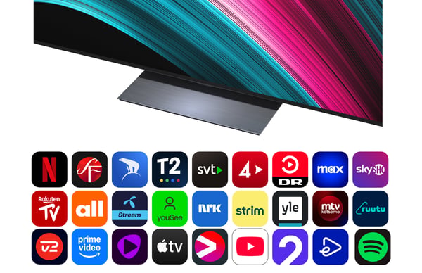 LG 83'' OLED evo C5 – 4K TV