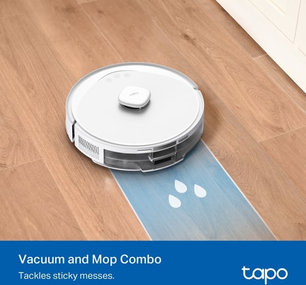 TP-Link Tapo RV30 Max robotdammsugare, vit