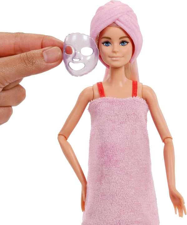 Barbie Party Unboxed Glam Series, modedocka, röd