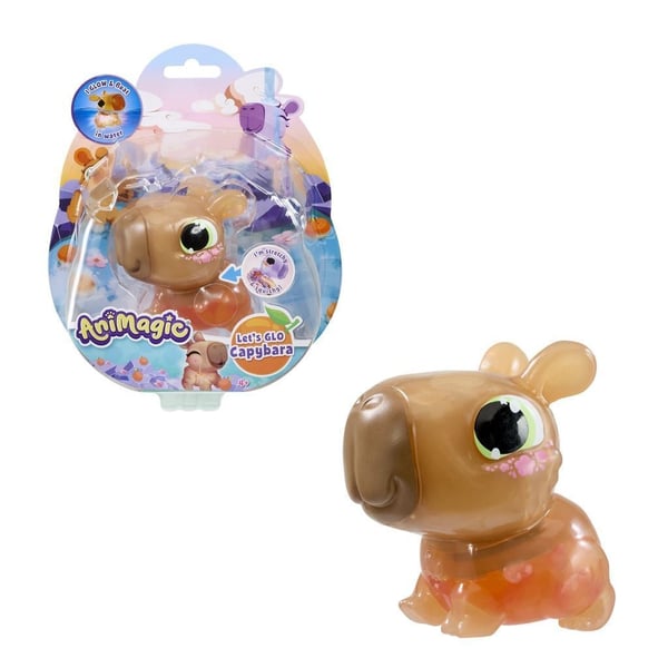 Animagic Låt Glo Kapybara, brun