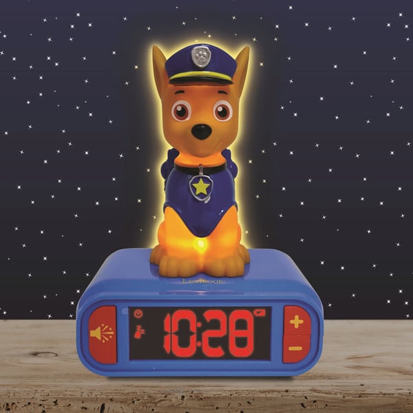 PAW Patrol Vaino Väckarklocka och Nattlampa