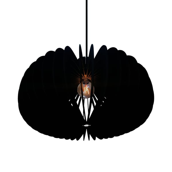 Nordlux Hazo 65 hängande lampa, svart