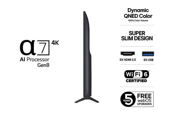 LG 43" QNED 7E 4K TV (2025)