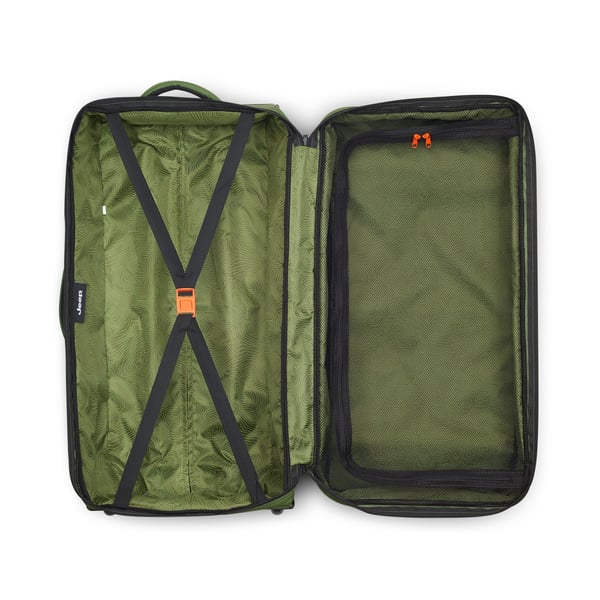 Delsey Jeep JS006B Trolley Duffle resväska, 73 cm, grön