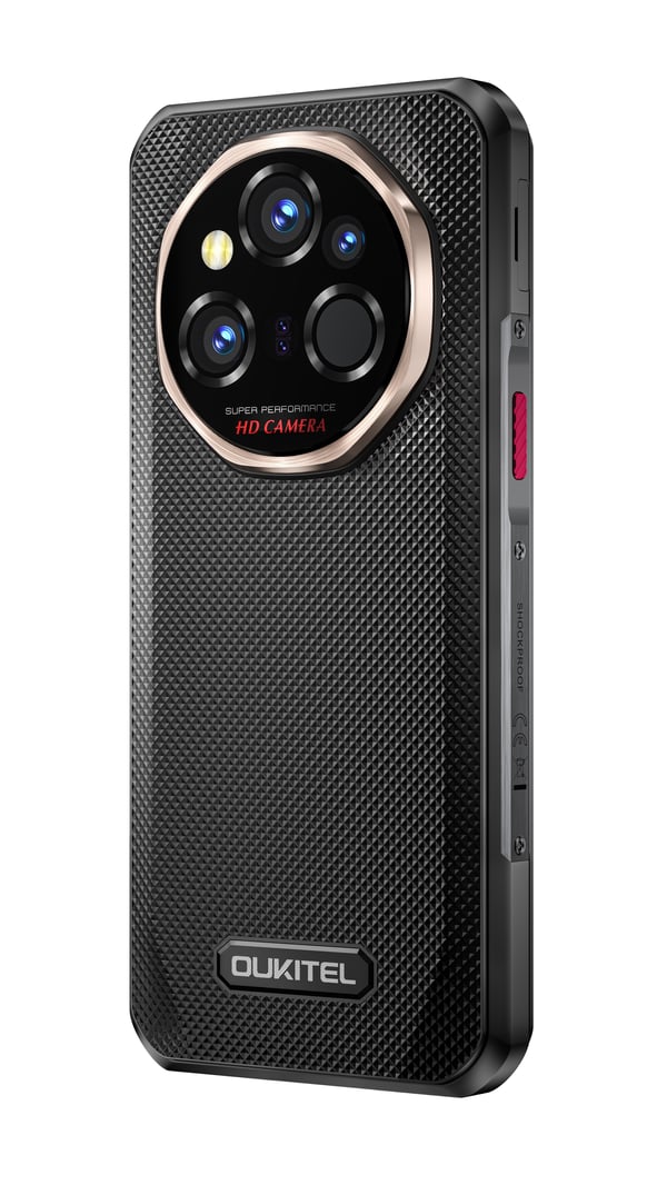 Oukitel WP55 Ultra Thermal 5G-telefon, 512/12 GB, svart