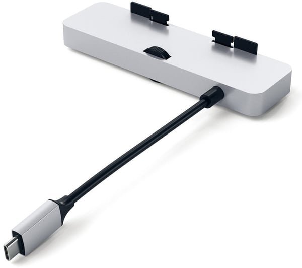Satechi USBC Clamp Pro Hub til iMac adapter, Sølv
