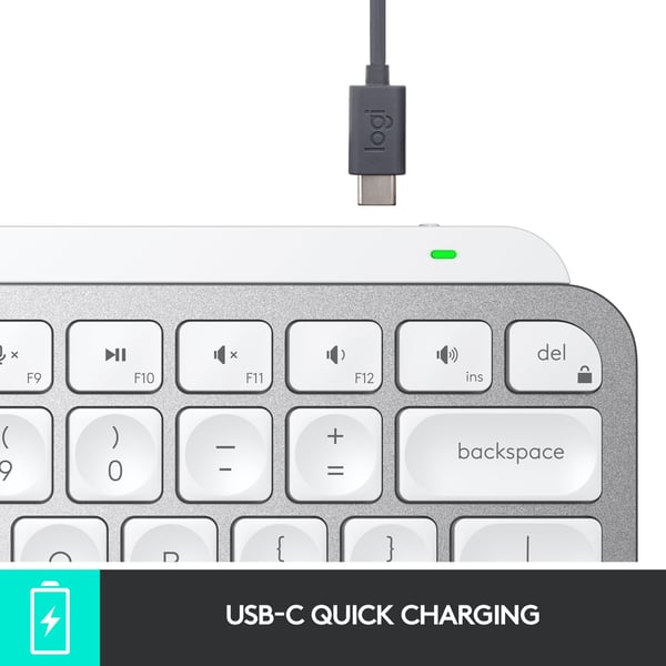 Logitech MX Keys Mini-tangentbord, grå