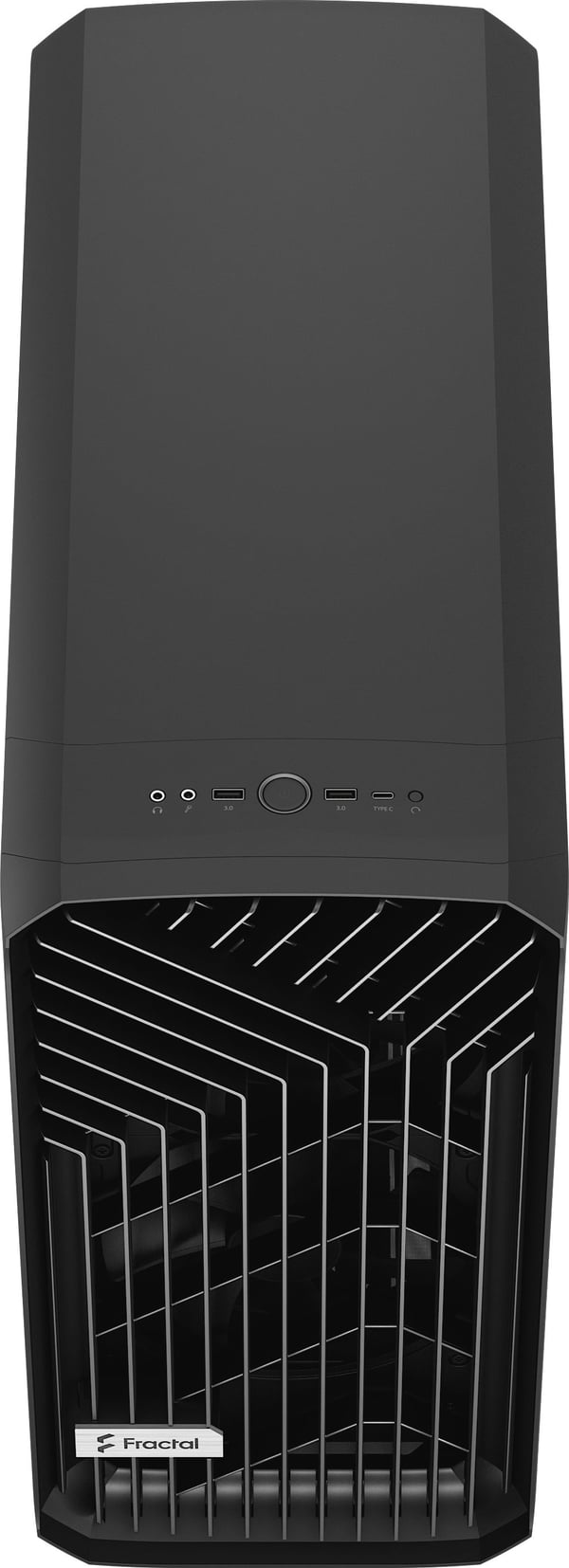 Fractal Design Torrent Black Solid E-ATX-chassi, svart