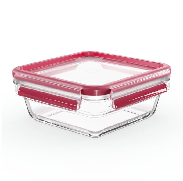 Tefal MasterSeal Glass -opbevaringsbeholder, glas, 0,8 L