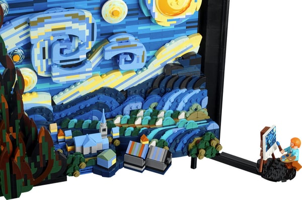 LEGO Ideas 21333 - Vincent van Gogh – Stjärnklara natten