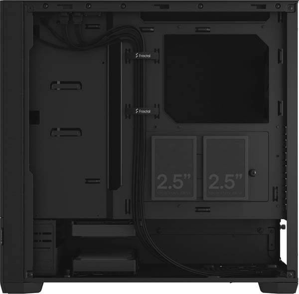 Fractal Design Pop Silent Svart Solid ATX-chassi, svart
