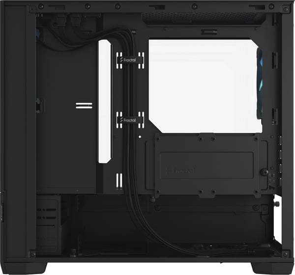 Fractal Design Pop Mini Air RGB Sort TG Mini-ITX-kabinet med vindue, sort