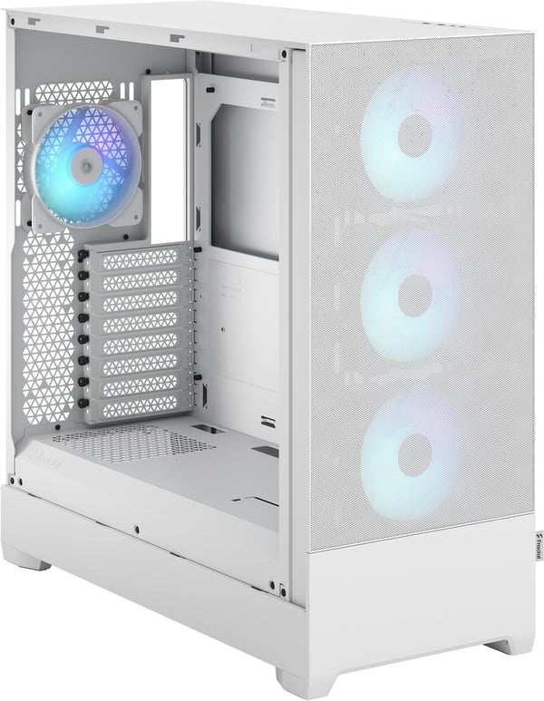 Fractal Design Pop XL Air RGB Hvid TG E-ATX-kabinet med vindue, hvid
