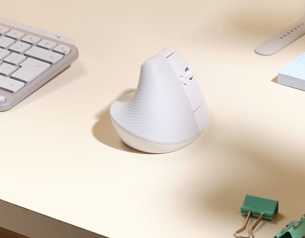 Logitech Lift til Mac -mus, hvid