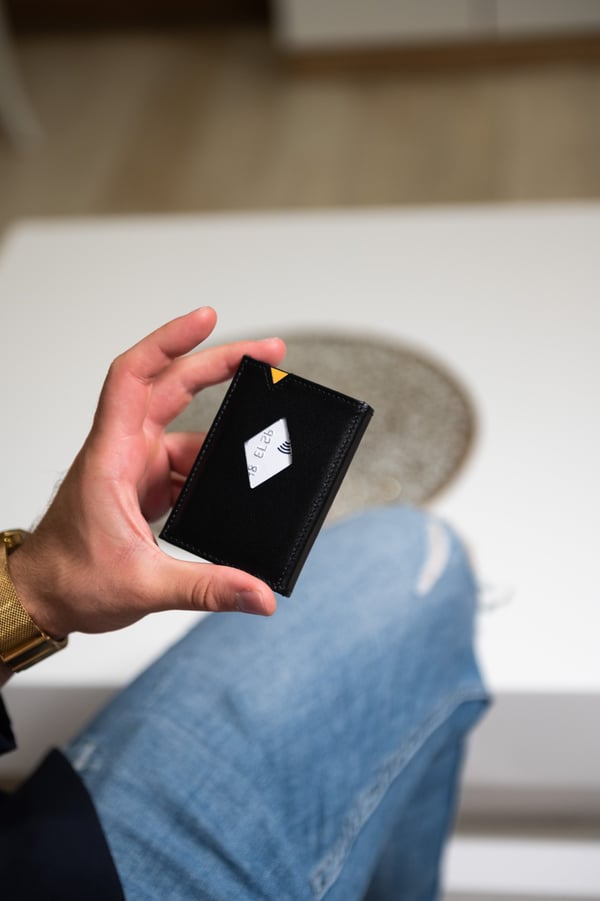 Exentri Miniwallet -plånbok, svart