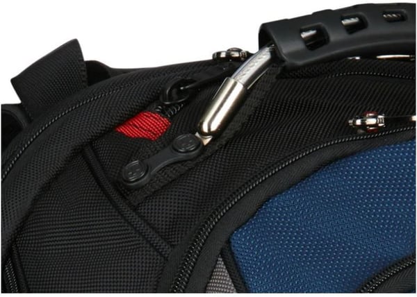 Wenger Ibex -ryggsäck för 17" bärbar dator, svart