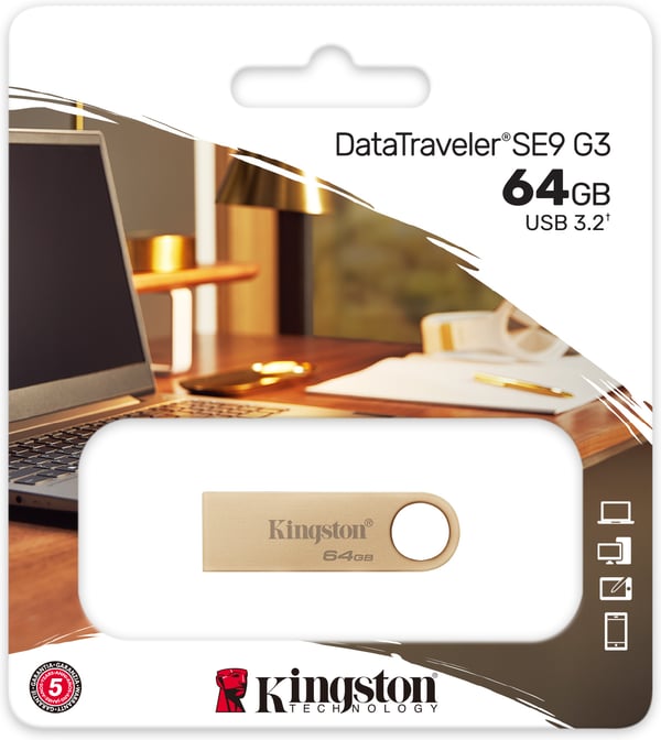 Kingston DataTraveler SE9 64 GB USB-nøgle