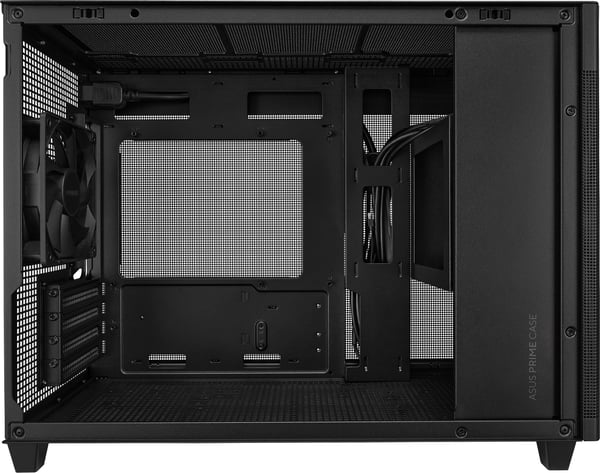 Asus Prime AP201 TG Micro-ATX kabinet med vindue, sort
