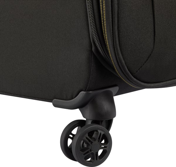 Delsey Brochant 3 4W Udvidelig 78 cm kuffert, sort