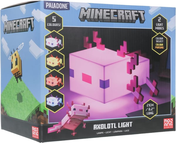 Paladone Minecraft Axolotl-lampe