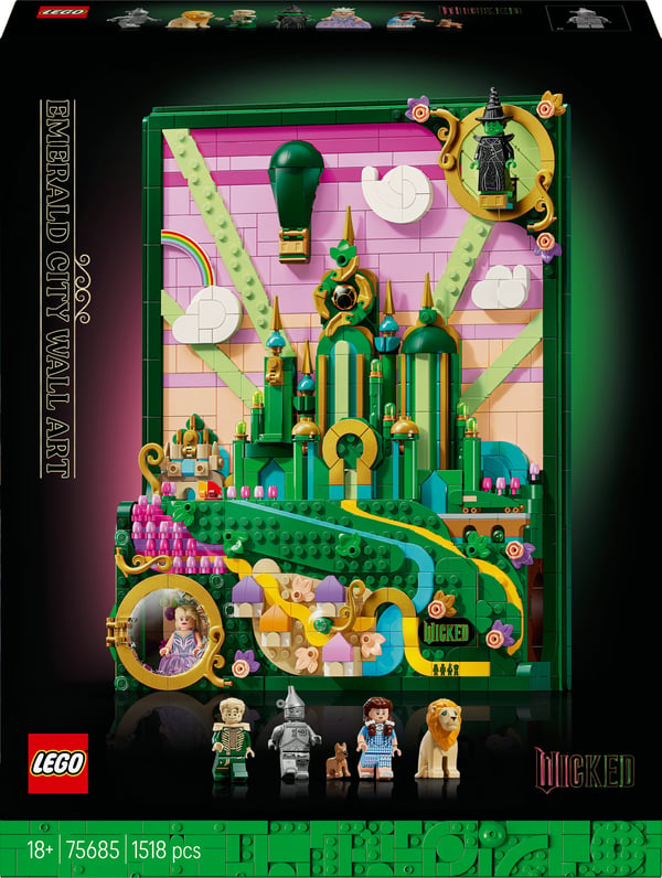 LEGO Wicked 75685 Emerald City - konstverk