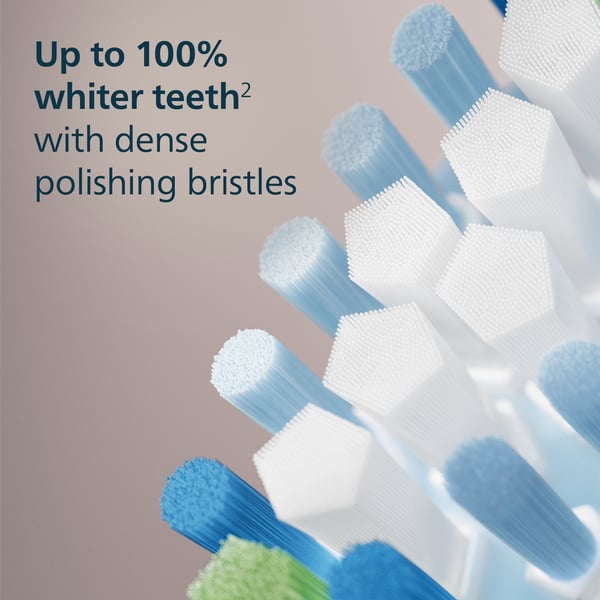 Philips Sonicare C3 Premium Plackskydd ersättningsborstar, 4 st, HX9044/87