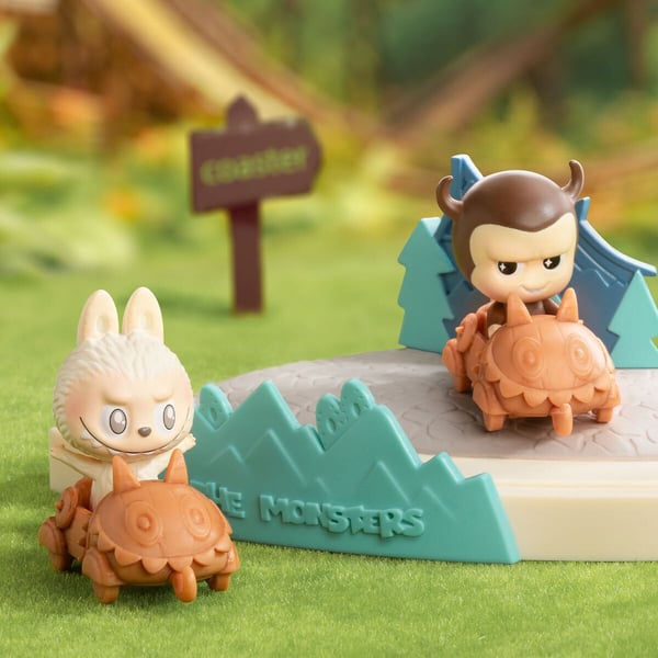 PopMart Labubu The Monsters, Spelset med spelscener Sammelfigur