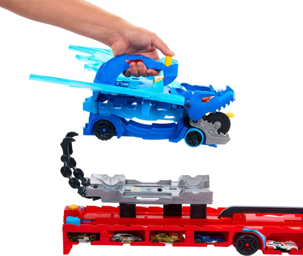 Hot Wheels City Ultimate Dual Dragon Hauler Biltransportbil