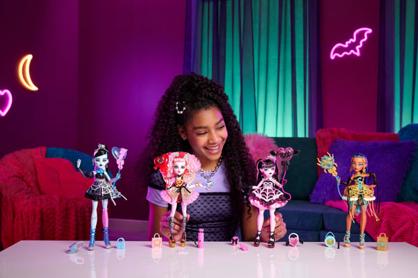 Monster High Scary Sweet Birthday Modedocka, Frankie