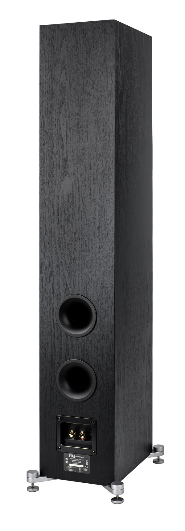 ELAC Debut 3.0 F5.3 golvhögtalarpar, svart