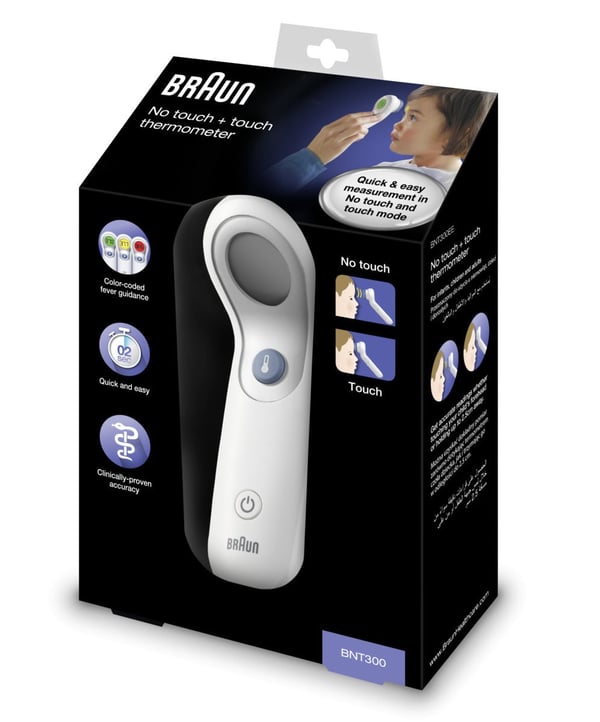 Braun BNT300 Touch + No Touch Örontermometer