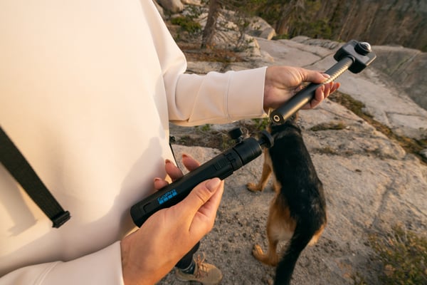 GoPro Stativ + roterbart kulledshuvud