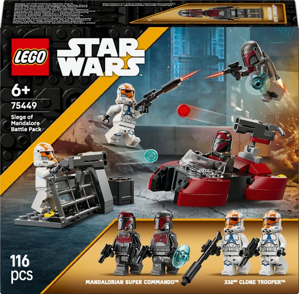 LEGO Star Wars TM 75449 Mandaloranska belägringen - stridspaket