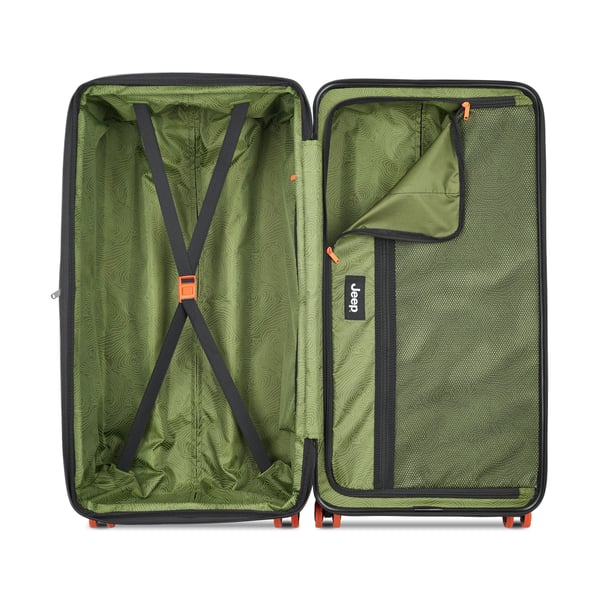 Delsey Jeep JH002B Bagage Exp resväska, 80 cm, svart
