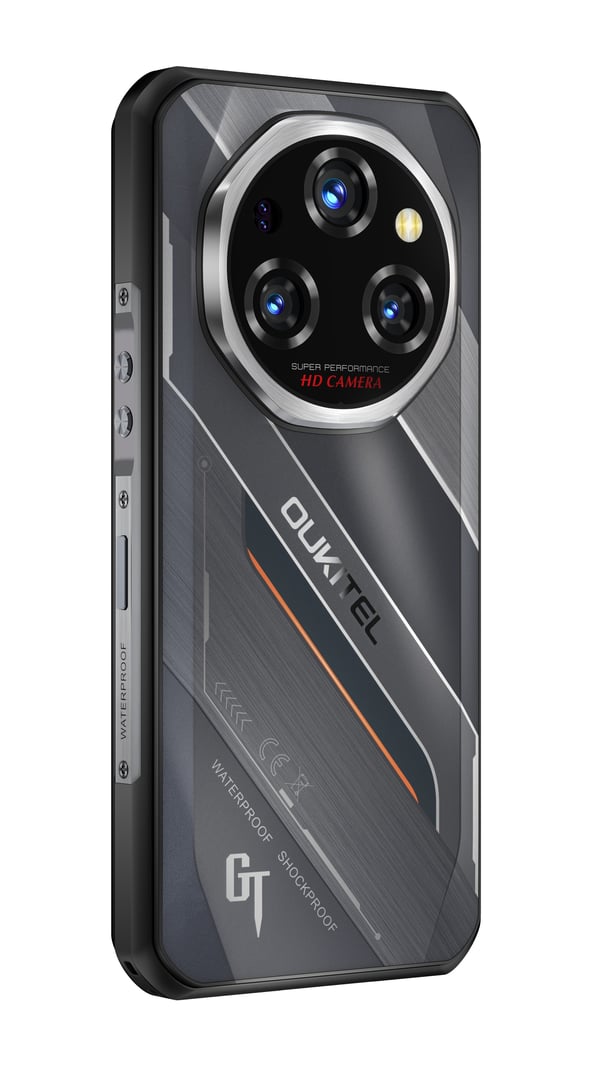 Oukitel WP62 5G-telefon, 512/16 GB, svart