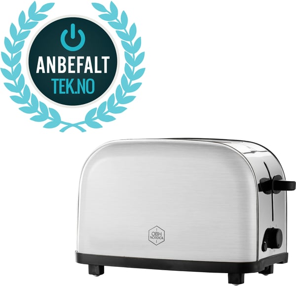 OBH Nordica Manhattan Steel -brødrister