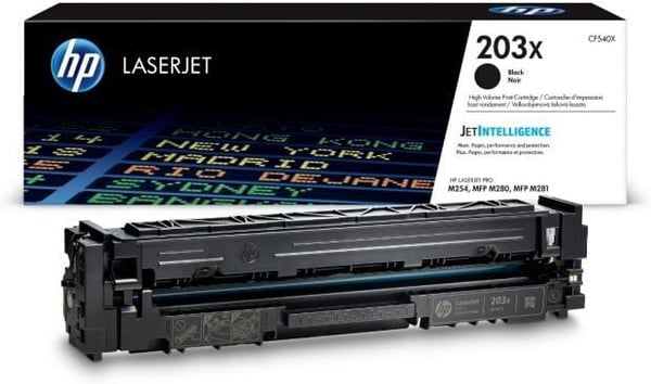 HP 203X -laserkassett, svart