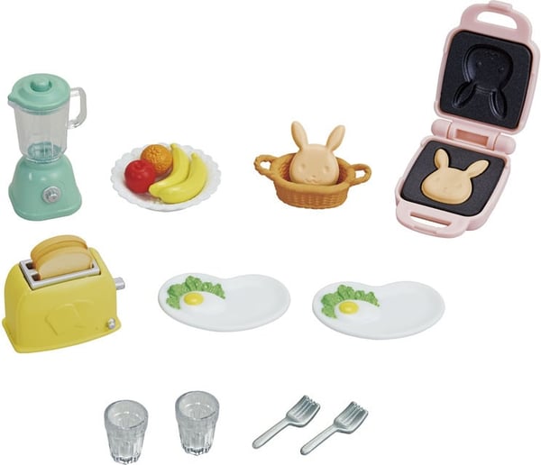 Sylvanian Families - Morgenmadssæt med brødrister
