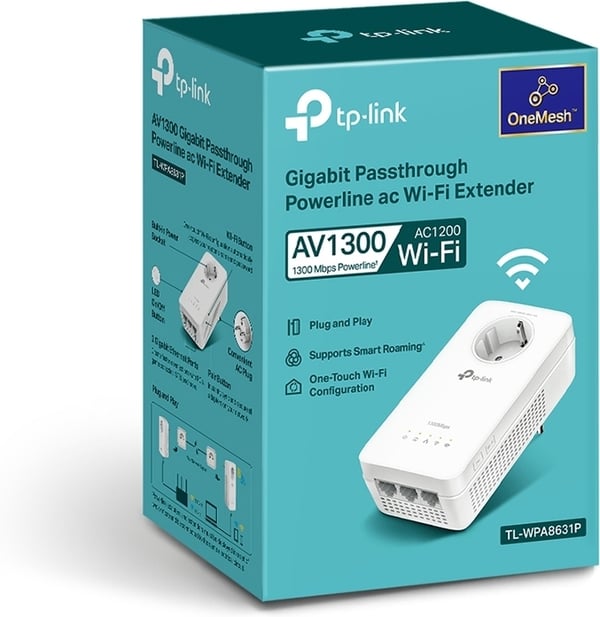 TP-LINK TL-WPA8631P Powerline WiFi-forstærker