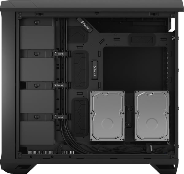 Fractal Design Torrent Black Solid E-ATX-chassi, svart