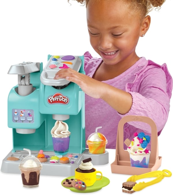 PLAY-DOH Super Färgglad Kafé -modellervaxset