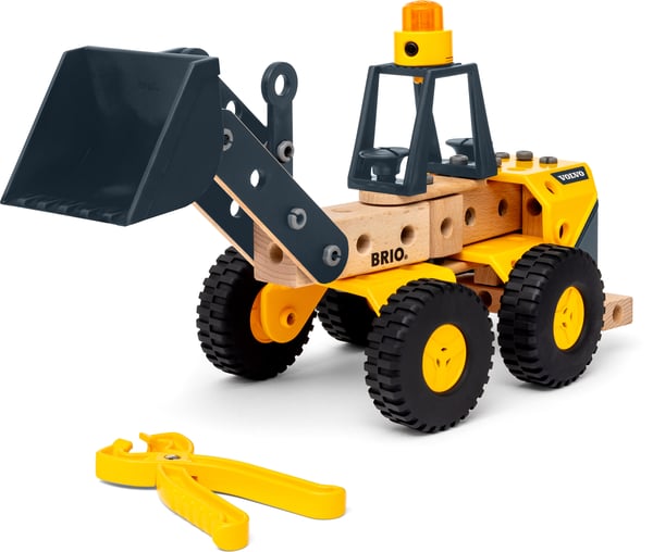 BRIO Builder 34598 - Volvo hjullastare