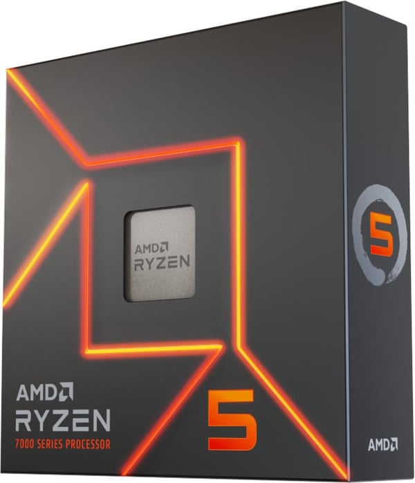 AMD Ryzen 5 7600X-processor til AM5-socket