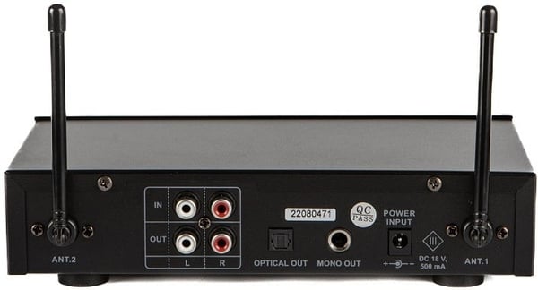 MadBoy U-Remix 3 trådløst karaoke mikrofonpar med mixer