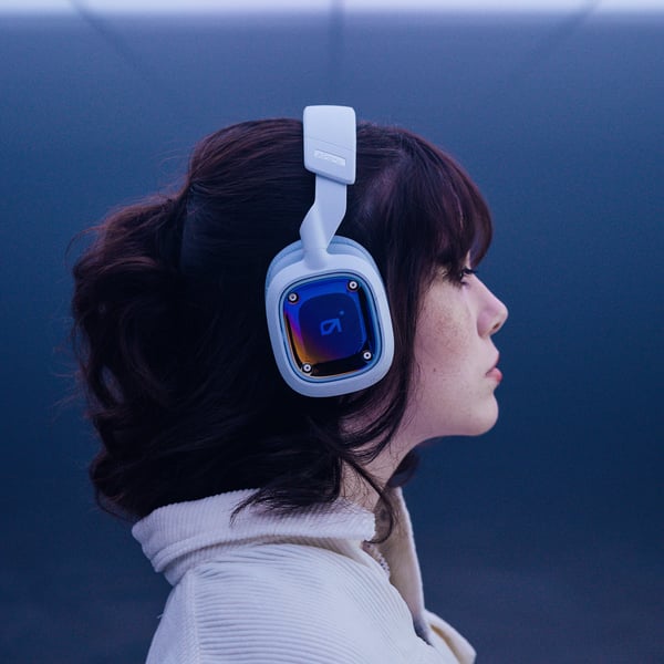 Logitech G Astro A30 Trådløse PlayStation/PC-spilheadset, hvid